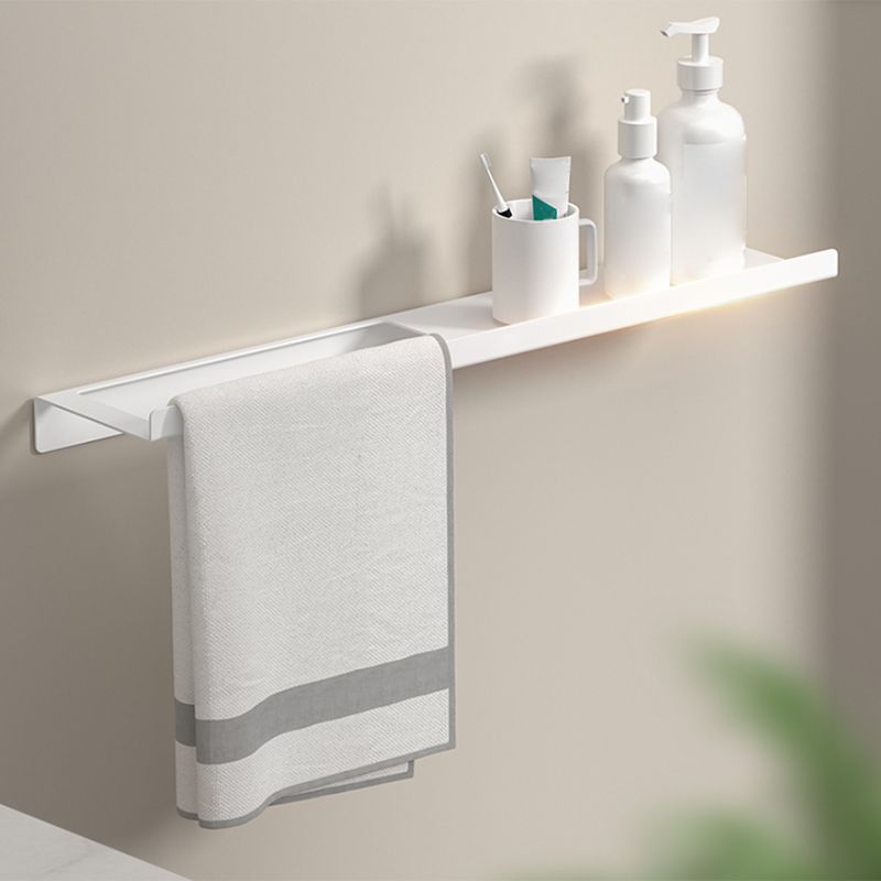 Modern White Bath Hardware Set Bath Shelf Paper Holder Bathroom Accessory Kit Clearhalo 'Bathroom Hardware Sets' 'Bathroom Hardware' 'Bathroom Remodel & Bathroom Fixtures' 'bathroom_hardware_sets' 'Home Improvement' 'home_improvement' 'home_improvement_bathroom_hardware_sets' 1200x1200_30030885-2146-4fab-9f05-466283544fa5