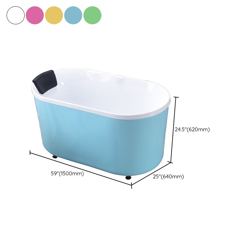 Antique Finish Soaking Bathtub Acrylic Back to Wall Bath Tub (Board not Included) Clearhalo 'Bathroom Remodel & Bathroom Fixtures' 'Bathtubs' 'Home Improvement' 'home_improvement' 'home_improvement_bathtubs' 'Showers & Bathtubs' 1200x1200_303572ff-36bc-4802-8ad2-fa2b62da359a