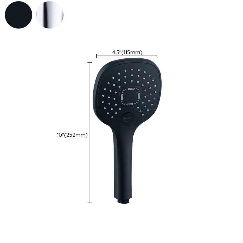 Modern 3 Sprays Shower Head Combo Metal Adjustable Shower Heads Clearhalo 'Bathroom Remodel & Bathroom Fixtures' 'Home Improvement' 'home_improvement' 'home_improvement_shower_heads' 'Shower Heads' 'shower_heads' 'Showers & Bathtubs Plumbing' 'Showers & Bathtubs' 1200x1200_309bb3f8-7997-4fa1-8eea-d2e96812707a