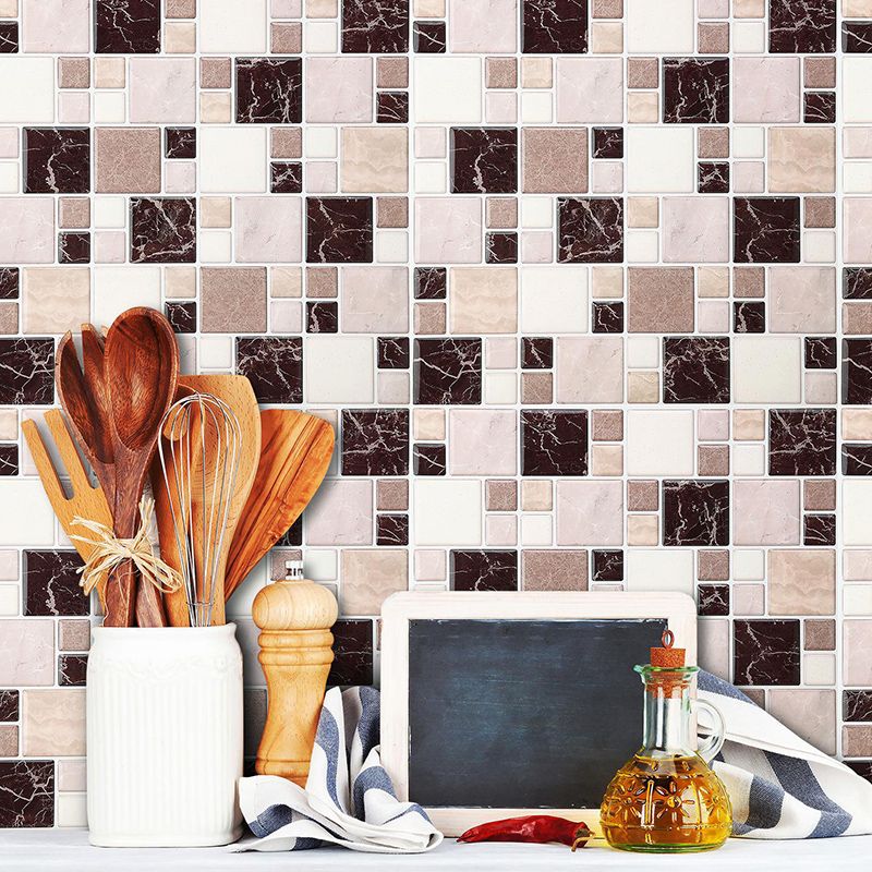 Pattern Matte Color Stone Peel and Paste Mosaic Tile Peel and Paste Tile Set of 2 Clearhalo 'Flooring 'Home Improvement' 'home_improvement' 'home_improvement_peel_stick_blacksplash' 'Peel & Stick Backsplash Tile' 'peel_stick_blacksplash' 'Walls & Ceilings' Walls and Ceiling' 1200x1200_30b71e60-9996-4706-902d-0a1d61d98a8a