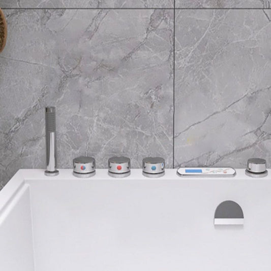 Modern Style Apron Front Bathtub Rectangular Acrylic Bathtub in White Clearhalo 'Bathroom Remodel & Bathroom Fixtures' 'Bathtubs' 'Home Improvement' 'home_improvement' 'home_improvement_bathtubs' 'Showers & Bathtubs' 1200x1200_30c2f9f8-3c7c-49ab-a1f2-2d22251ef0c2