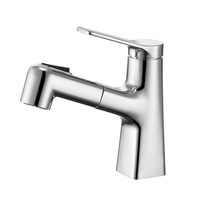 Contemporary Vessel Faucet Metal Single Handle Low Arc Vessel Faucet for Bathroom Clearhalo 'Bathroom Remodel & Bathroom Fixtures' 'Bathroom Sink Faucets' 'Bathroom Sinks & Faucet Components' 'bathroom_sink_faucets' 'Home Improvement' 'home_improvement' 'home_improvement_bathroom_sink_faucets' 1200x1200_310d7e38-8592-40fc-b1ea-c638ebea6bf1