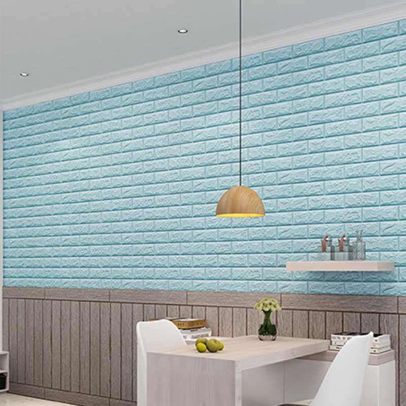 Industrial Wall Plank 3D Print Bedroom Living Room Wall Panels Set of 10 Clearhalo 'Flooring 'Home Improvement' 'home_improvement' 'home_improvement_wall_paneling' 'Wall Paneling' 'wall_paneling' 'Walls & Ceilings' Walls and Ceiling' 1200x1200_31189457-d2c2-43fd-939c-6618b527f744