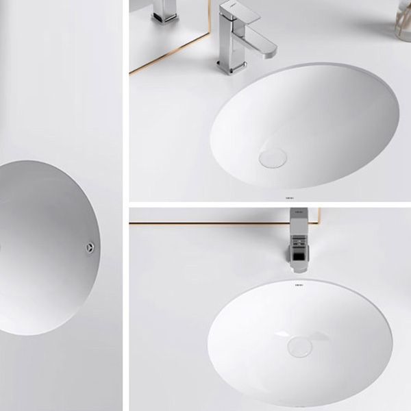 Modern Bathroom Sink Pop-Up Drain Porcelain Solid Color Oval-Shape Vessel Lavatory Sink Clearhalo 'Bathroom Remodel & Bathroom Fixtures' 'Bathroom Sinks & Faucet Components' 'Bathroom Sinks' 'bathroom_sink' 'Home Improvement' 'home_improvement' 'home_improvement_bathroom_sink' 1200x1200_31830bcf-2df2-424c-ac32-e5d81a7d88c8