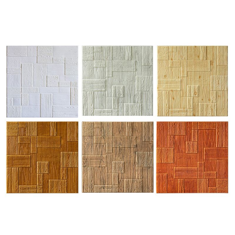 3D Wall Panel Farmhouse Style Simple Home Living Room Panel Wall (10-pack) Clearhalo 'Flooring 'Home Improvement' 'home_improvement' 'home_improvement_wall_paneling' 'Wall Paneling' 'wall_paneling' 'Walls & Ceilings' Walls and Ceiling' 1200x1200_31a40ad9-8ccc-4f7a-bbe7-fb58ef0aa6ca