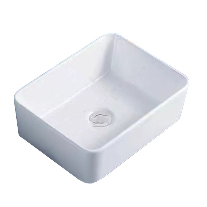 Modern Vessel Bathroom Sink Porcelain White Wash Stand for Bathroom Clearhalo 'Bathroom Remodel & Bathroom Fixtures' 'Bathroom Sinks & Faucet Components' 'Bathroom Sinks' 'bathroom_sink' 'Home Improvement' 'home_improvement' 'home_improvement_bathroom_sink' 1200x1200_32299f2a-c8ca-4900-b370-ffef694ab6a6