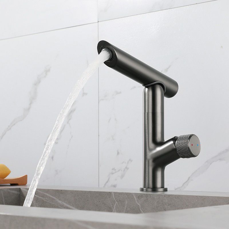 Modern Vessel Sink Bathroom Faucet Metal Knob Handle Vessel Faucet Clearhalo 'Bathroom Remodel & Bathroom Fixtures' 'Bathroom Sink Faucets' 'Bathroom Sinks & Faucet Components' 'bathroom_sink_faucets' 'Home Improvement' 'home_improvement' 'home_improvement_bathroom_sink_faucets' 1200x1200_32632f0b-263a-41dc-85a3-32e8bf459bc5