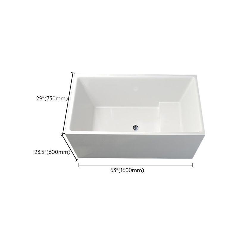 Soaking Bathtub Antique Finish Freestanding Back to Wall Bath Tub Clearhalo 'Bathroom Remodel & Bathroom Fixtures' 'Bathtubs' 'Home Improvement' 'home_improvement' 'home_improvement_bathtubs' 'Showers & Bathtubs' 1200x1200_3349249a-91ea-42db-9ed8-3a288f9897de