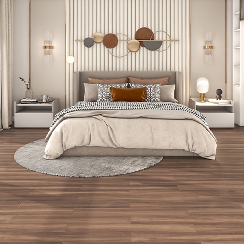 Brown Wood Hardwood Deck Tiles Modern Smooth Click lock Flooring Tiles Clearhalo 'Flooring 'Hardwood Flooring' 'hardwood_flooring' 'Home Improvement' 'home_improvement' 'home_improvement_hardwood_flooring' Walls and Ceiling' 1200x1200_33e19499-df1e-4335-a5bc-1238e67e7d12