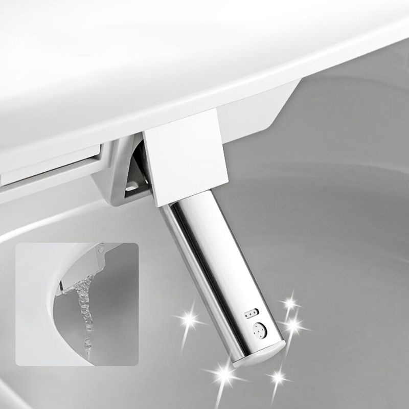 Antimicrobial Floor Mount Bidet Elongated All-In-One Toilet Seat Bidet with Heated Seat Clearhalo 'Bathroom Remodel & Bathroom Fixtures' 'Bidets' 'Home Improvement' 'home_improvement' 'home_improvement_bidets' 'Toilets & Bidets' 1200x1200_34700198-966e-46ad-86de-8e486a62ddda