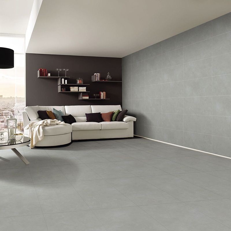 Indoor Floor Tile Porcelain Solid Color Rectangle Living Room Floor Wall Tile Clearhalo 'Floor Tiles & Wall Tiles' 'floor_tiles_wall_tiles' 'Flooring 'Home Improvement' 'home_improvement' 'home_improvement_floor_tiles_wall_tiles' Walls and Ceiling' 1200x1200_34721789-b054-4efe-9865-790e579f5462