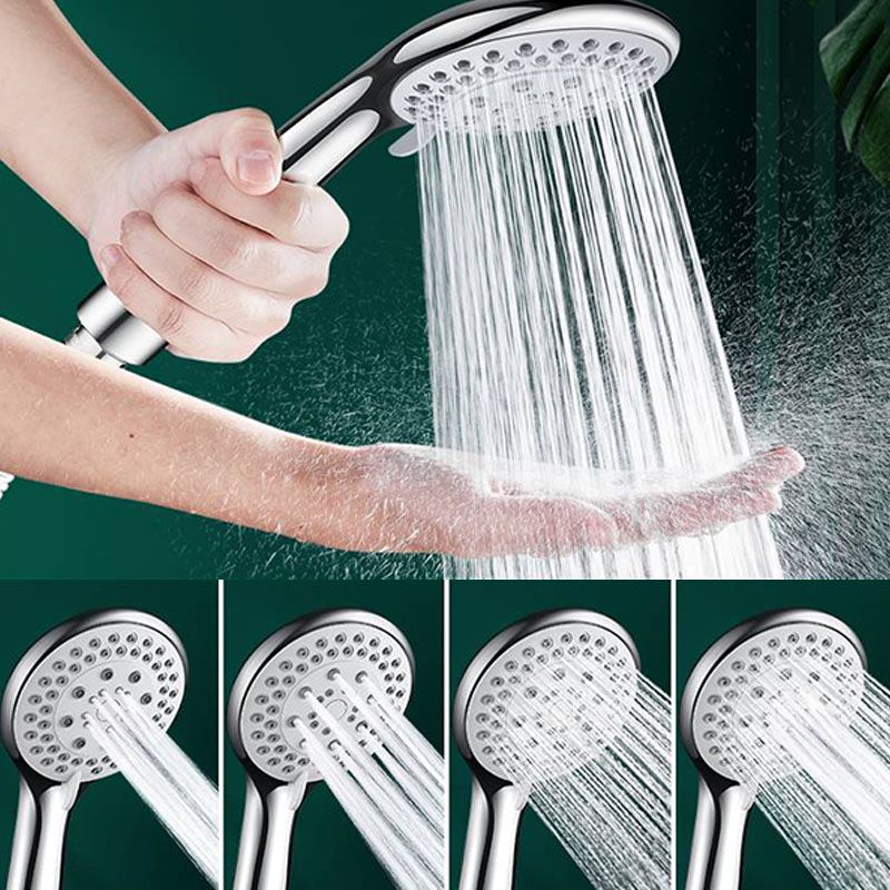 Modern Handheld Shower Head Self-Cleaning Wall-Mount Shower Head Clearhalo 'Bathroom Remodel & Bathroom Fixtures' 'Home Improvement' 'home_improvement' 'home_improvement_shower_heads' 'Shower Heads' 'shower_heads' 'Showers & Bathtubs Plumbing' 'Showers & Bathtubs' 1200x1200_3521a308-eb46-45cd-b8c5-fcab8cbf46df