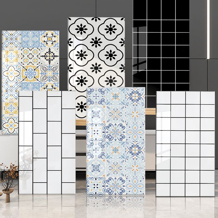 Modern Mosaic Tile Peel and Stick Backsplash Tile for Bathroom Clearhalo 'Flooring 'Home Improvement' 'home_improvement' 'home_improvement_peel_stick_blacksplash' 'Peel & Stick Backsplash Tile' 'peel_stick_blacksplash' 'Walls & Ceilings' Walls and Ceiling' 1200x1200_353cdf5b-3d38-436f-983f-8cc57a7dcf1c