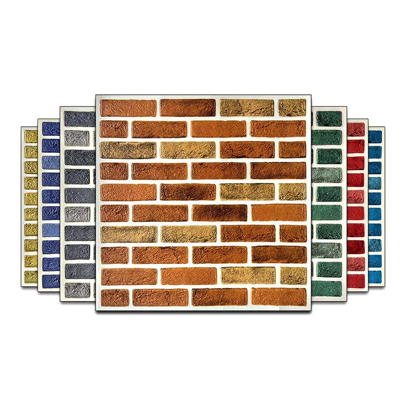 Industrial Style 3D Wall Plank Brick Wall Panels Peel Stick Installation Clearhalo 'Flooring 'Home Improvement' 'home_improvement' 'home_improvement_wall_paneling' 'Wall Paneling' 'wall_paneling' 'Walls & Ceilings' Walls and Ceiling' 1200x1200_3576f550-857a-4c45-9d6e-d16bef13b704