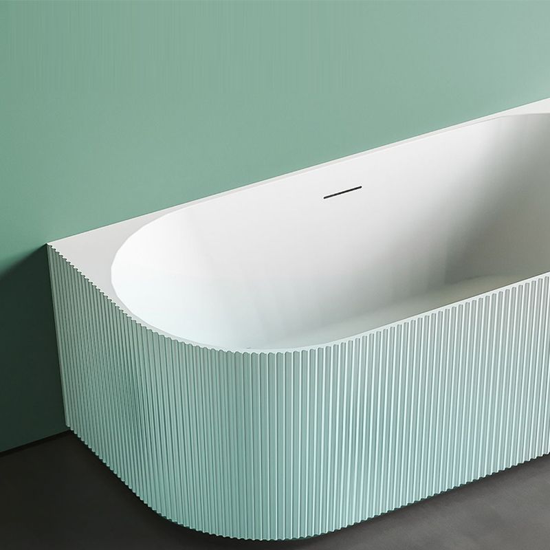 Modern White Acrylic Soaking Bathtub Rectangle Back to Wall Bathtub Clearhalo 'Bathroom Remodel & Bathroom Fixtures' 'Bathtubs' 'Home Improvement' 'home_improvement' 'home_improvement_bathtubs' 'Showers & Bathtubs' 1200x1200_3594d879-0a1c-414a-9fcd-8203314a3af2