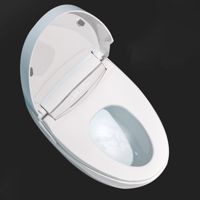 Elongated Floor Standing Bidet with Heated Seat White Ceramic Deodorizing Clearhalo 'Bathroom Remodel & Bathroom Fixtures' 'Bidets' 'Home Improvement' 'home_improvement' 'home_improvement_bidets' 'Toilets & Bidets' 1200x1200_35b10ac4-5bbb-4bc3-a9ae-a8ac3cc46083