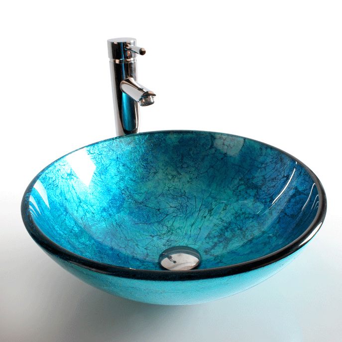 Traditional Vessel Bathroom Sink Round Hand Distressed Basin Sink(Not Including Faucet) Clearhalo 'Bathroom Remodel & Bathroom Fixtures' 'Bathroom Sinks & Faucet Components' 'Bathroom Sinks' 'bathroom_sink' 'Home Improvement' 'home_improvement' 'home_improvement_bathroom_sink' 1200x1200_35d7d0f1-297d-4847-b5e6-004f137b8d58