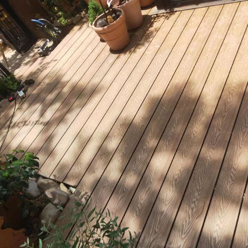 Deck Plank Wooden Embossed Waterproof Outdoor Flooring Deck Plank Clearhalo 'Home Improvement' 'home_improvement' 'home_improvement_outdoor_deck_tiles_planks' 'Outdoor Deck Tiles & Planks' 'Outdoor Flooring & Tile' 'Outdoor Remodel' 'outdoor_deck_tiles_planks' 1200x1200_35e7368d-b6f7-4a1c-b1d5-e5146d59fd2f