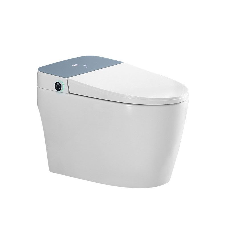 Elongated Floor Mount Bidet White Temperature Control Floor Standing Bidet with Remote Clearhalo 'Bathroom Remodel & Bathroom Fixtures' 'Bidets' 'Home Improvement' 'home_improvement' 'home_improvement_bidets' 'Toilets & Bidets' 1200x1200_3601fcd6-0557-49d0-b5a9-801e11129d1f