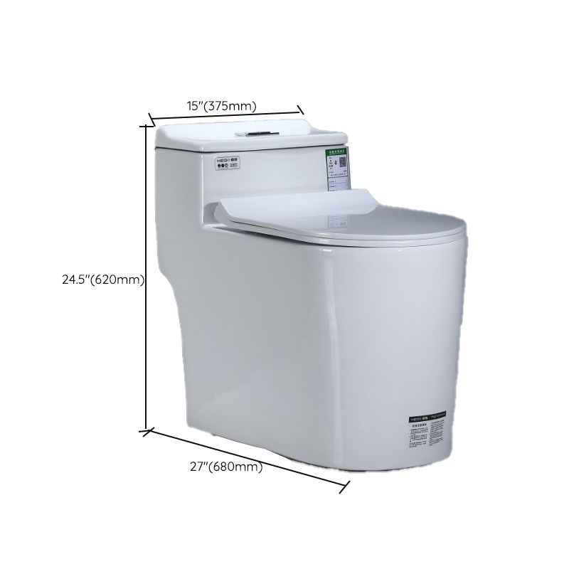 Modern Floor Mount Flush Toilet 1-Piece Urine Toilet with Seat for Washroom Clearhalo 'Bathroom Remodel & Bathroom Fixtures' 'Home Improvement' 'home_improvement' 'home_improvement_toilets' 'Toilets & Bidets' 'Toilets' 1200x1200_36081587-5072-46c6-b3ce-1aa82df8cddd