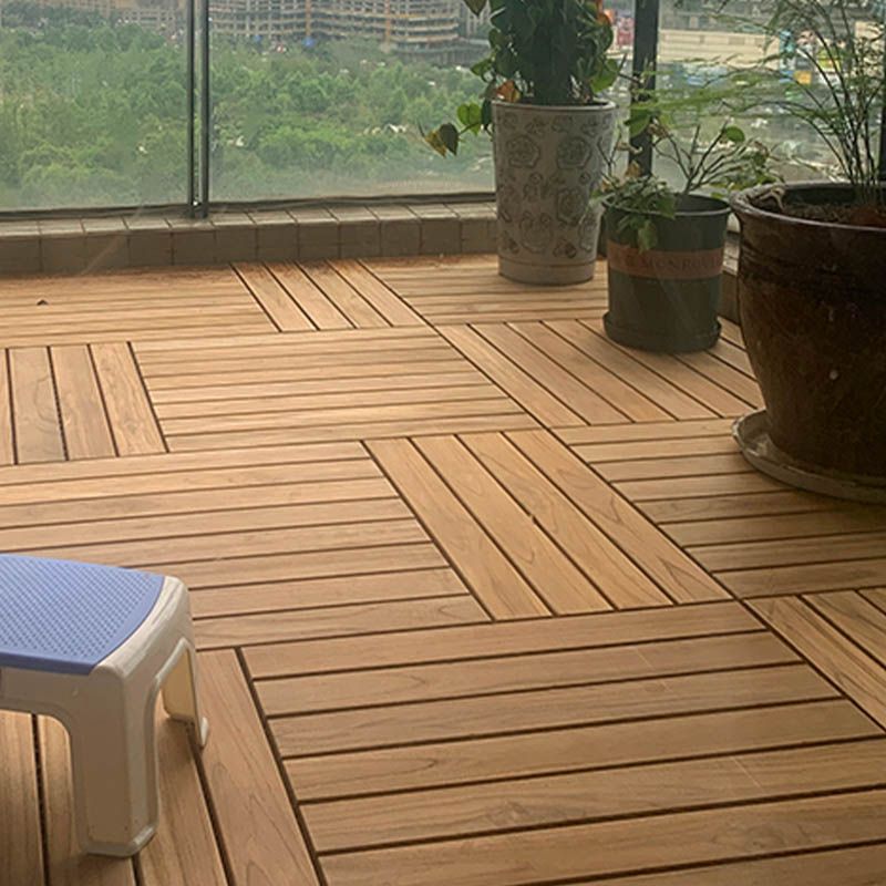 Composite Interlocking Flooring Tiles Outdoor Wood Floor Planks Clearhalo 'Home Improvement' 'home_improvement' 'home_improvement_outdoor_deck_tiles_planks' 'Outdoor Deck Tiles & Planks' 'Outdoor Flooring & Tile' 'Outdoor Remodel' 'outdoor_deck_tiles_planks' 1200x1200_37771270-21b4-4c86-8f0e-c7c250eabdd9