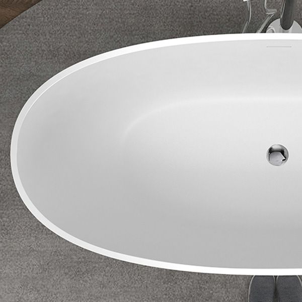 Oval Soaking Modern Bathtub Antique Finish Stand Alone Bath Tub Clearhalo 'Bathroom Remodel & Bathroom Fixtures' 'Bathtubs' 'Home Improvement' 'home_improvement' 'home_improvement_bathtubs' 'Showers & Bathtubs' 1200x1200_3782760f-cbef-42fd-bf00-8ab3bf936e5b