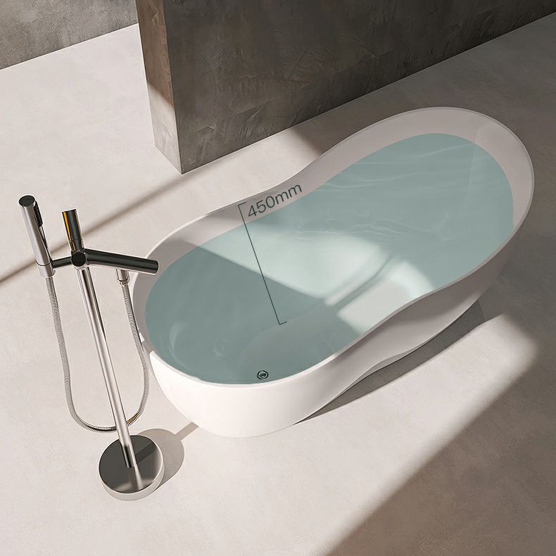 Modern Style Freestanding Soaking Bathtub Single Slipper Acrylic Bathtub for Bathroom Clearhalo 'Bathroom Remodel & Bathroom Fixtures' 'Bathtubs' 'Home Improvement' 'home_improvement' 'home_improvement_bathtubs' 'Showers & Bathtubs' 1200x1200_37ccf0a2-db8d-43c5-a966-59434648fcc0