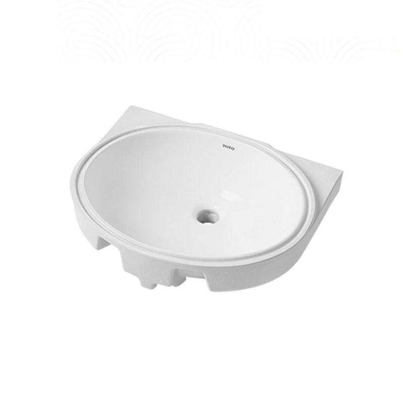 Modern Style Bathroom Sink Oval-shape Ceramic Bathroom Sink in White Clearhalo 'Bathroom Remodel & Bathroom Fixtures' 'Bathroom Sinks & Faucet Components' 'Bathroom Sinks' 'bathroom_sink' 'Home Improvement' 'home_improvement' 'home_improvement_bathroom_sink' 1200x1200_38199e7f-c84e-436d-8509-2d49477fe732