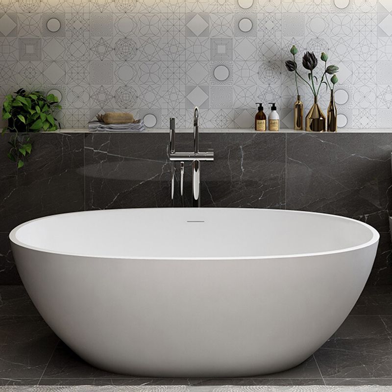 Stone Soaking Bathtub Antique Finish Flat Bottom Back to Wall Bath Tub Clearhalo 'Bathroom Remodel & Bathroom Fixtures' 'Bathtubs' 'Home Improvement' 'home_improvement' 'home_improvement_bathtubs' 'Showers & Bathtubs' 1200x1200_3863fc70-7668-4918-a151-61859ff9298f