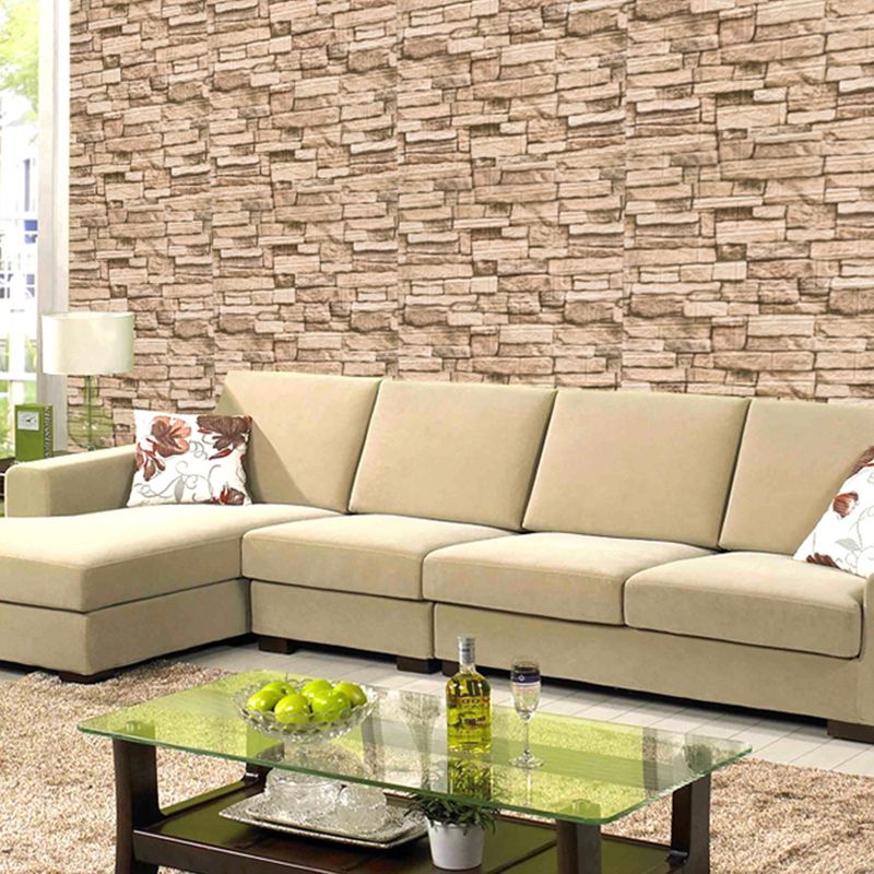 Artificial Stone Wall Plate Industrial Style Simple Home Living Room Wall Panel (10-piece) Clearhalo 'Flooring 'Home Improvement' 'home_improvement' 'home_improvement_wall_paneling' 'Wall Paneling' 'wall_paneling' 'Walls & Ceilings' Walls and Ceiling' 1200x1200_38ea04b1-685e-4dac-86d6-c8e34c56e9f7