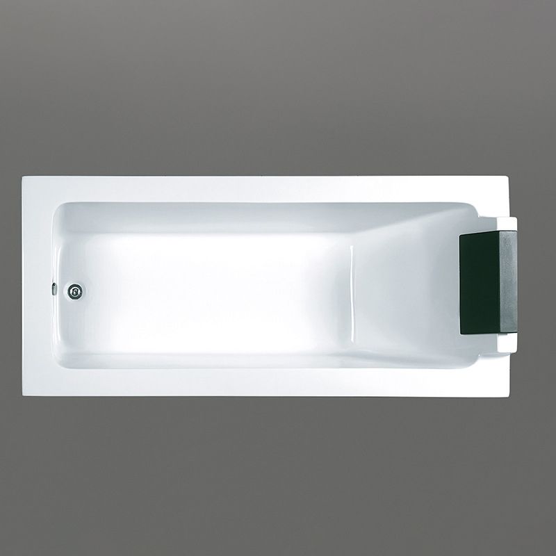 Modern Drop-in Acrylic Bathtub Internal Drain White Soaking Tub Clearhalo 'Bathroom Remodel & Bathroom Fixtures' 'Bathtubs' 'Home Improvement' 'home_improvement' 'home_improvement_bathtubs' 'Showers & Bathtubs' 1200x1200_3969c1fa-d4c6-47dd-bbae-efdb4f6e8575