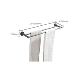 Traditional Gray Brass Bath Hardware Set Towel Bar Bathroom Hardware Set Clearhalo 'Bathroom Hardware Sets' 'Bathroom Hardware' 'Bathroom Remodel & Bathroom Fixtures' 'bathroom_hardware_sets' 'Home Improvement' 'home_improvement' 'home_improvement_bathroom_hardware_sets' 1200x1200_39ca71a9-58a1-4fb2-b99c-96ef8bd82371