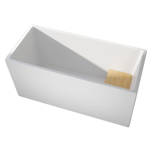 Back to Wall Antique Finish Soaking Bathtub Rectangular Modern Tub Clearhalo 'Bathroom Remodel & Bathroom Fixtures' 'Bathtubs' 'Home Improvement' 'home_improvement' 'home_improvement_bathtubs' 'Showers & Bathtubs' 1200x1200_39cda0a0-621a-4f63-8742-3f79cd3319a8