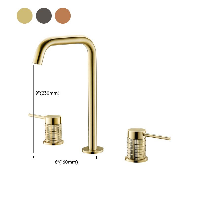 Luxury 8.97" H Vanity Sink Faucet Circular Lever Handle Basin Faucet Clearhalo 'bathroom_sink_faucets' 'Conjunta de Baño y Conjunta de Grifo' 'Coronamiento de Baño y Dispositivo de Baño' 'Grifo del lavabo del baño' 'Hogar' 'home_improvement' 'home_improvement_bathroom_sink_faucets' 'Mejoras para el hogar' 1200x1200_39d0ae84-9a35-443b-9ac8-a37bc8449bed