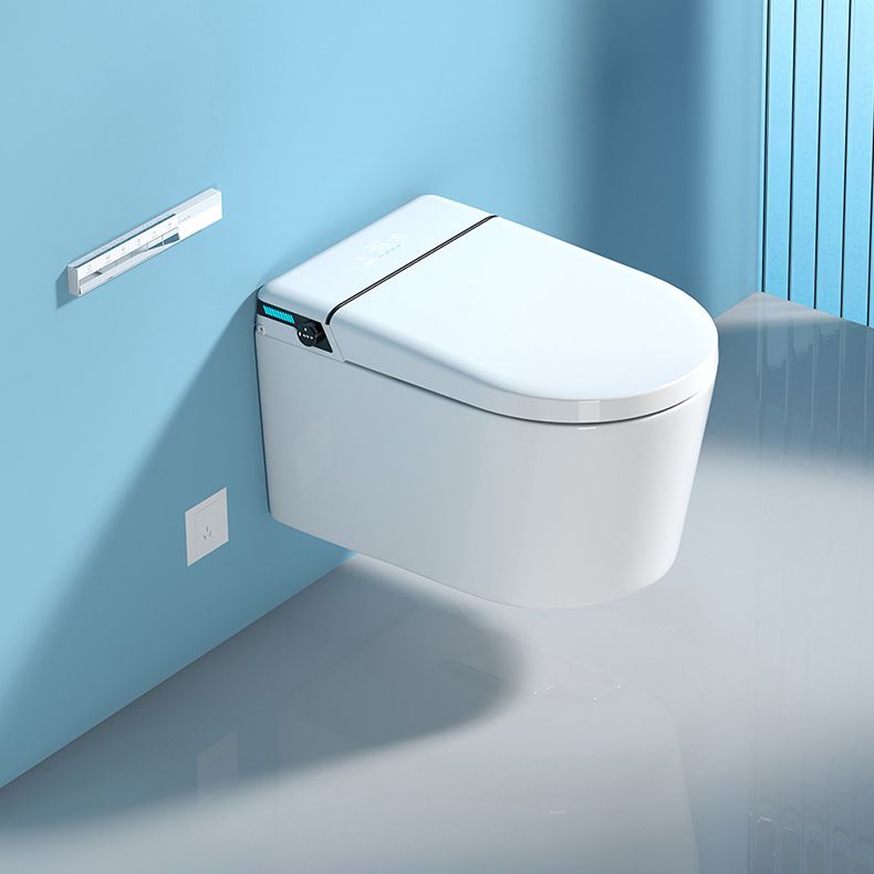 Modern One Piece Toilet Wall Mount Toilet Bowl with Seat for Washroom Clearhalo 'Bathroom Remodel & Bathroom Fixtures' 'Home Improvement' 'home_improvement' 'home_improvement_toilets' 'Toilets & Bidets' 'Toilets' 1200x1200_39f130b9-c283-4082-8259-4297821555f9