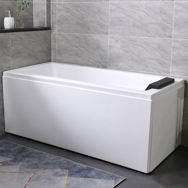 Freestanding Acrylic Bathtub Modern Stand Alone Soaking Tub with Pop-up Drain Clearhalo 'Bathroom Remodel & Bathroom Fixtures' 'Bathtubs' 'Home Improvement' 'home_improvement' 'home_improvement_bathtubs' 'Showers & Bathtubs' 1200x1200_3aa1cdd4-e895-4c93-b6f4-b2e2d3a0dad0