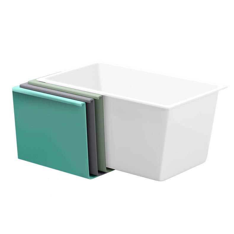 Modern Acrylic Alcove Bathtub Rectangular Matte Bath Tub for Home Clearhalo 'Bathroom Remodel & Bathroom Fixtures' 'Bathtubs' 'Home Improvement' 'home_improvement' 'home_improvement_bathtubs' 'Showers & Bathtubs' 1200x1200_3aa42edc-cf02-4f86-b19b-e05c36baea14