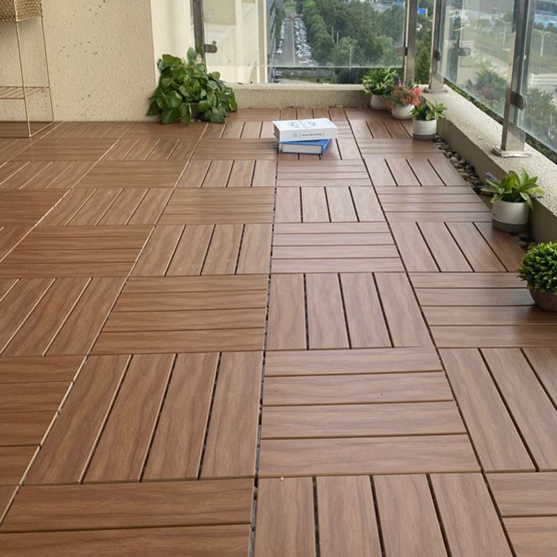 Modern Style Wood Flooring Non-slip Rectangle Outdoor Wood Flooring Clearhalo 'Flooring 'Hardwood Flooring' 'hardwood_flooring' 'Home Improvement' 'home_improvement' 'home_improvement_hardwood_flooring' Walls and Ceiling' 1200x1200_3aeb33b3-5c59-4d3e-b487-f963f77031fa