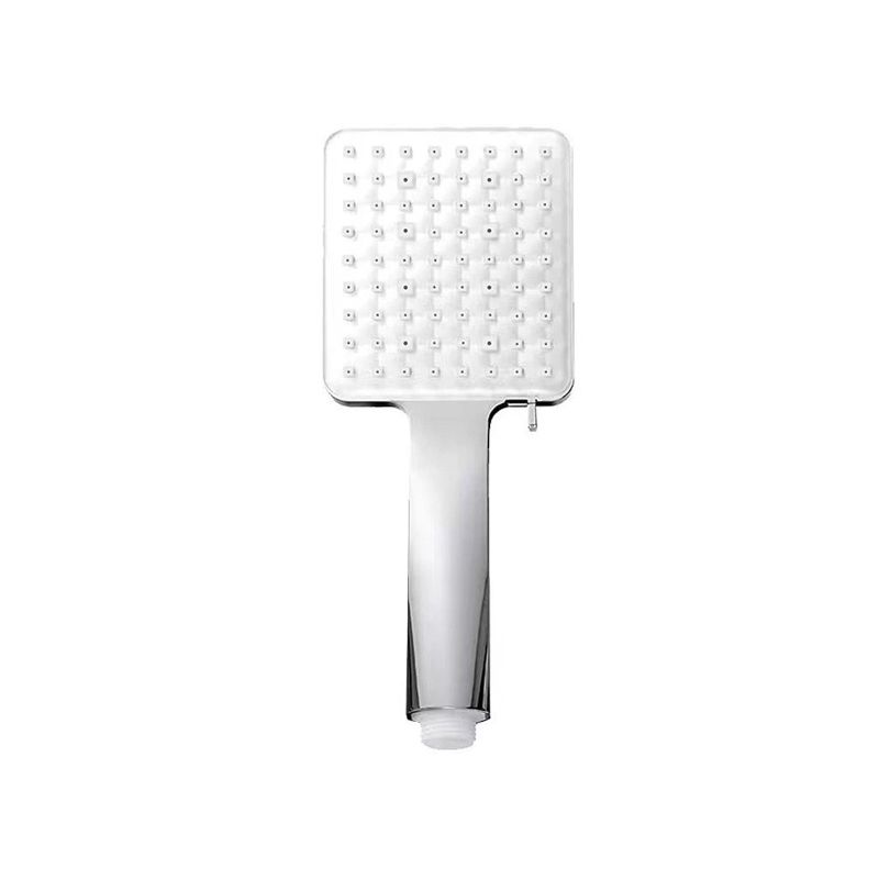 Contemporary Shower Head Square Handheld Shower Head in Silver Clearhalo 'Bathroom Remodel & Bathroom Fixtures' 'Home Improvement' 'home_improvement' 'home_improvement_shower_heads' 'Shower Heads' 'shower_heads' 'Showers & Bathtubs Plumbing' 'Showers & Bathtubs' 1200x1200_3aede257-eb6e-47fc-8e63-41a7fe809acf