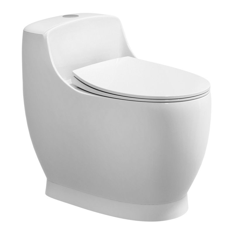 Modern Floor Mount Toilet Bowl Siphon Jet Toilet with Seat for Bathroom Clearhalo 'Bathroom Remodel & Bathroom Fixtures' 'Home Improvement' 'home_improvement' 'home_improvement_toilets' 'Toilets & Bidets' 'Toilets' 1200x1200_3af8ba17-e9c9-49ae-b24f-940564afbff2