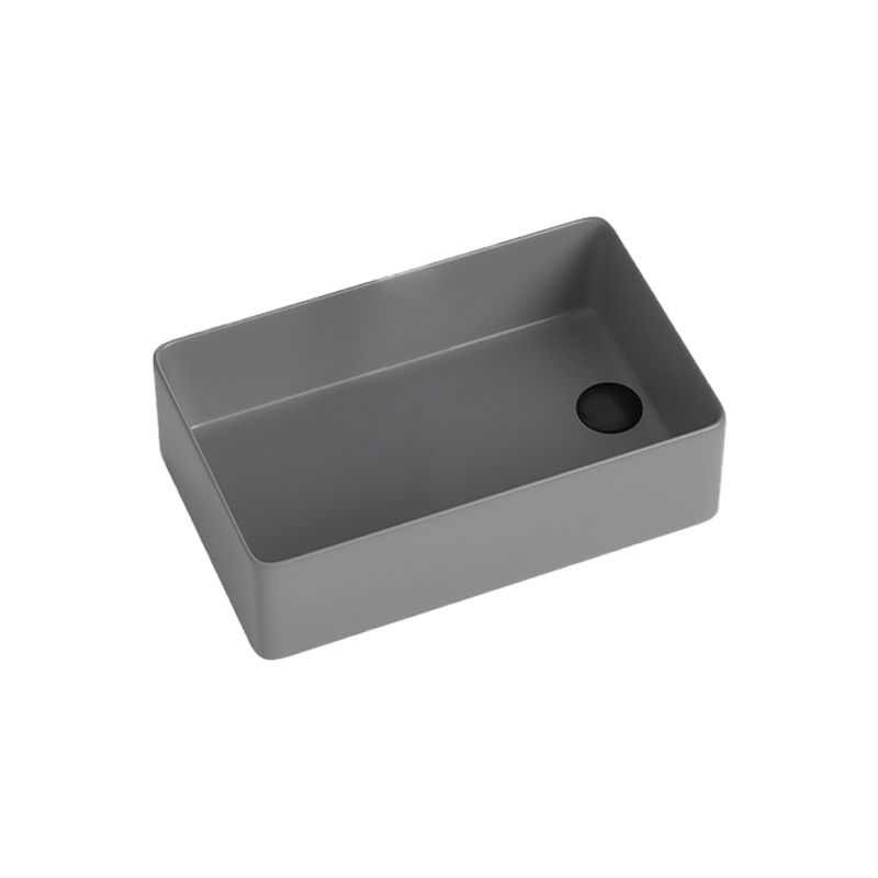 Modern Style Bathroom Sink Stainless Steel Rectangle Bathroom Sink Clearhalo 'Bathroom Remodel & Bathroom Fixtures' 'Bathroom Sinks & Faucet Components' 'Bathroom Sinks' 'bathroom_sink' 'Home Improvement' 'home_improvement' 'home_improvement_bathroom_sink' 1200x1200_3b4b750d-d901-463f-8c06-678d6d388e44