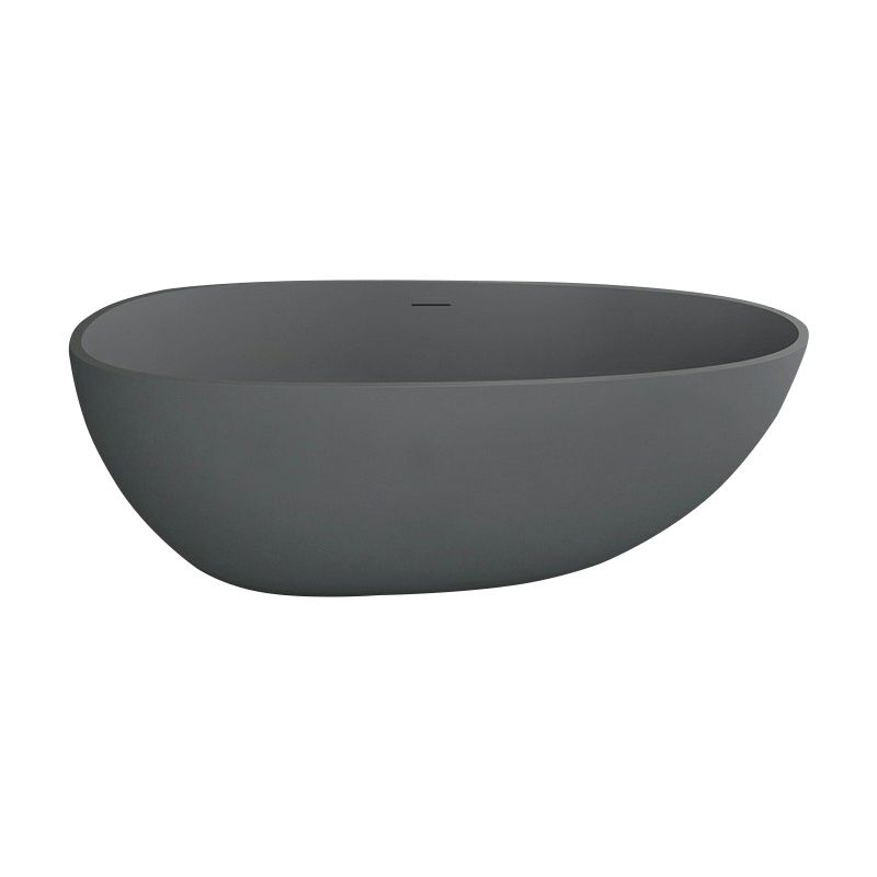 Modern Style Freestanding Soaking Bathtub Stone Free Form Bathtub Clearhalo 'Bathroom Remodel & Bathroom Fixtures' 'Bathtubs' 'Home Improvement' 'home_improvement' 'home_improvement_bathtubs' 'Showers & Bathtubs' 1200x1200_3b64e4d2-f9f7-49c1-9581-17aa9a3ff344