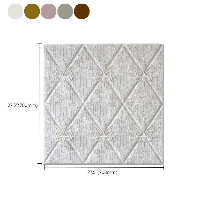 Industrial Wall Plank 3D Print Bathroom Living Room Wall Panels Set of 50 Clearhalo 'Flooring 'Home Improvement' 'home_improvement' 'home_improvement_wall_paneling' 'Wall Paneling' 'wall_paneling' 'Walls & Ceilings' Walls and Ceiling' 1200x1200_3b662acd-13d7-45d6-97a5-a7fe7f9c1655