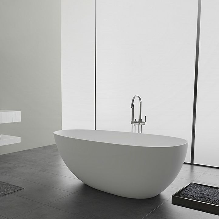 Modern Stone Soaking Bathtub Antique Finish Freestanding Bath Tub Clearhalo 'Bathroom Remodel & Bathroom Fixtures' 'Bathtubs' 'Home Improvement' 'home_improvement' 'home_improvement_bathtubs' 'Showers & Bathtubs' 1200x1200_3b85ae2a-0d64-4f0b-ba8f-ea0e1392d379