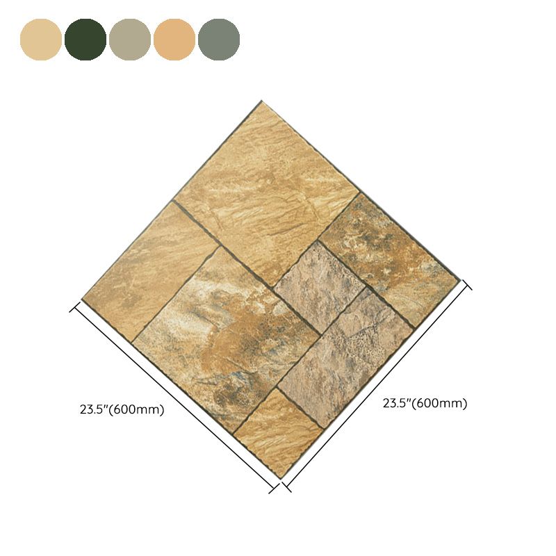 Outdoor Floor Wall & Floor Tile Ceramic Geometric Pattern Floor and Wall Tile Clearhalo 'Floor Tiles & Wall Tiles' 'floor_tiles_wall_tiles' 'Flooring 'Home Improvement' 'home_improvement' 'home_improvement_floor_tiles_wall_tiles' Walls and Ceiling' 1200x1200_3b9f8e03-4e13-4181-b06e-1daf16c5355b