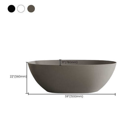 Modern Stone Bathtub Freestanding Soaking Bathtub , 22.05-inch Tall Clearhalo 'Bathroom Remodel & Bathroom Fixtures' 'Bathtubs' 'Home Improvement' 'home_improvement' 'home_improvement_bathtubs' 'Showers & Bathtubs' 1200x1200_3bba9190-7ca4-4be5-8f5a-829df6ede3da