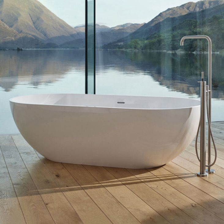 Modern Stone Bathtub Freestanding Soaking Bathtub , 29.53-inch Tall Clearhalo 'Bathroom Remodel & Bathroom Fixtures' 'Bathtubs' 'Home Improvement' 'home_improvement' 'home_improvement_bathtubs' 'Showers & Bathtubs' 1200x1200_3bd268d6-0a0a-4023-a28a-37d895c0898e