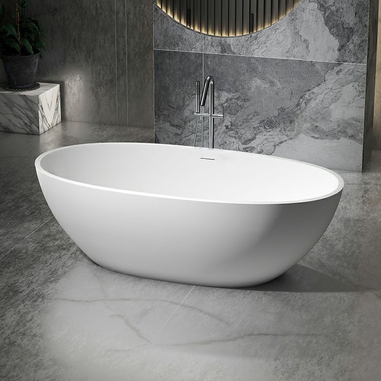 Stone Soaking Modern Bathtub Antique Finish Freestanding Bath Tub Clearhalo 'Bathroom Remodel & Bathroom Fixtures' 'Bathtubs' 'Home Improvement' 'home_improvement' 'home_improvement_bathtubs' 'Showers & Bathtubs' 1200x1200_3beec0f6-b37a-41b2-9d62-182bf8988528