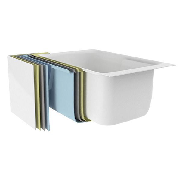 Rectangular Soaking Bathtub Antique Finish Acrylic Back to Wall Bath Tub Clearhalo 'Bathroom Remodel & Bathroom Fixtures' 'Bathtubs' 'Home Improvement' 'home_improvement' 'home_improvement_bathtubs' 'Showers & Bathtubs' 1200x1200_3bf12235-4f0b-472d-be22-222cd5606eae