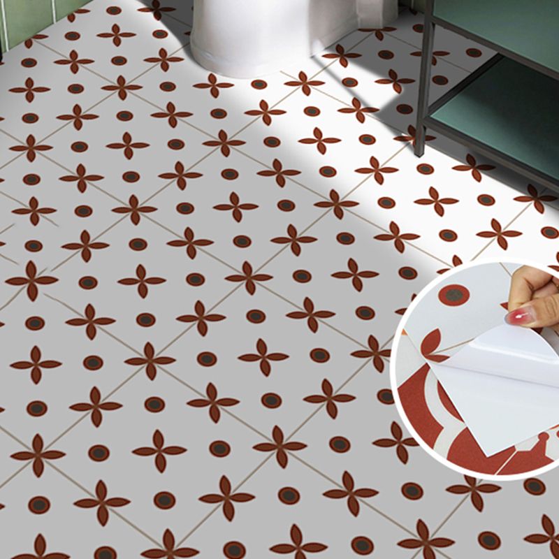 Peel and Stick Vinyl Flooring PVC Patterned Vinyl Flooring with Square Edge Clearhalo 'Flooring 'Home Improvement' 'home_improvement' 'home_improvement_vinyl_flooring' 'Vinyl Flooring' 'vinyl_flooring' Walls and Ceiling' 1200x1200_3c5835dd-d9f8-44ee-b84b-83dcb7170d97